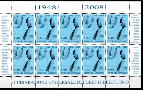 Vatikan 1613 postfrisch als Kleinbogen #OM733