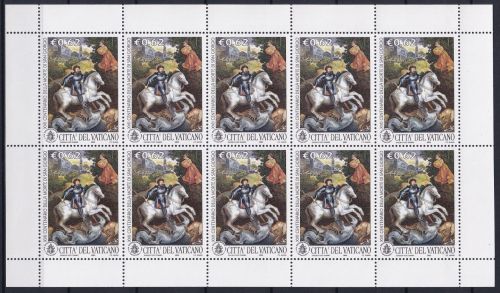 Vatikan 1458 postfrisch als Kleinbogen #OM749