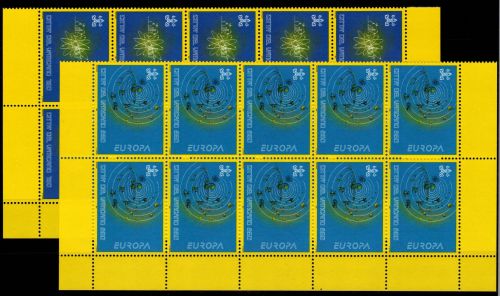 Vatikan 1122-1123 postfrisch als 10er Bogenteile #OM758