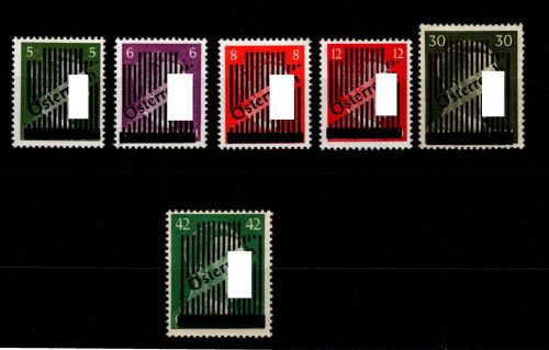 Österreich 668-673 postfrisch
