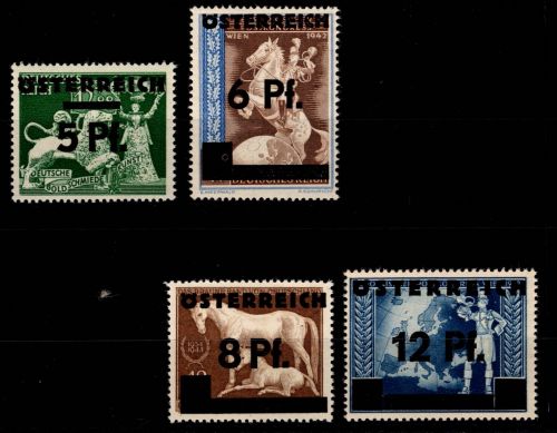 Österreich 664-667 postfrisch