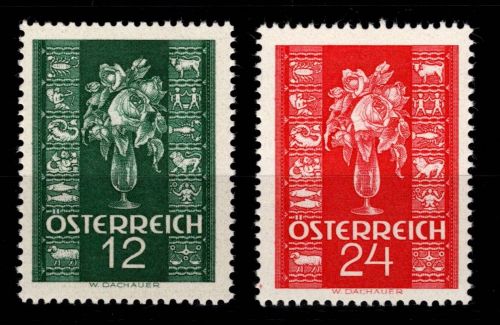 Österreich 658-659 postfrisch #DAN46