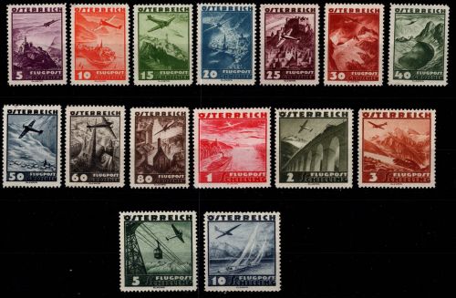 Österreich 598-612 postfrisch #DAN57