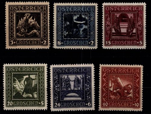 Österreich 488-493 postfrisch #DAN81