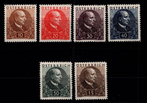 Österreich 512-517 postfrisch #DAN83