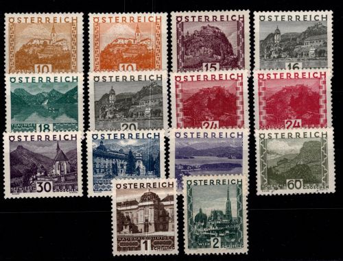 Österreich 498-511 postfrisch #DAN84