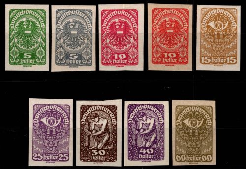 Österreich 275-283 postfrisch #DAN94