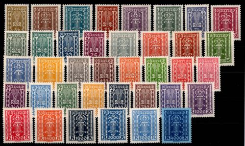 Österreich 360-397 postfrisch #DAO05