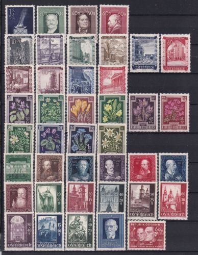 Österreich 854-928 postfrisch
