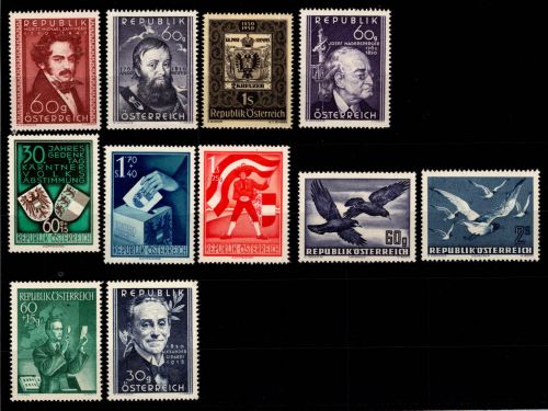 Österreich 948-958 postfrisch