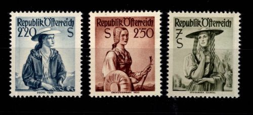 Österreich 978-980 postfrisch Trachten #DAO26