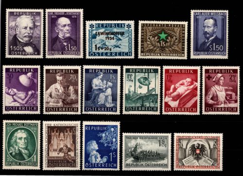 Österreich 996-1011 postfrisch