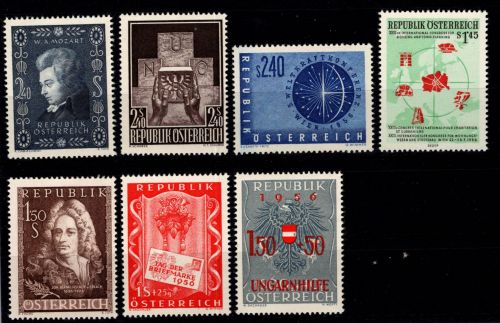 Österreich 1024-1030 postfrisch