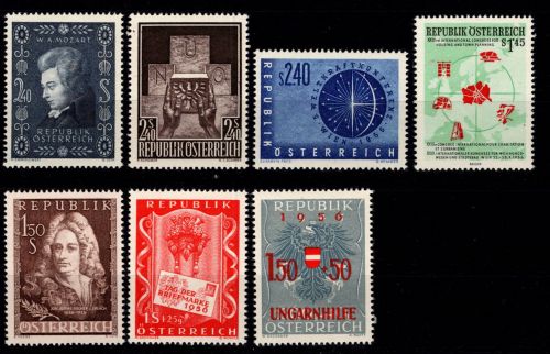 Österreich 1024-1030 postfrisch