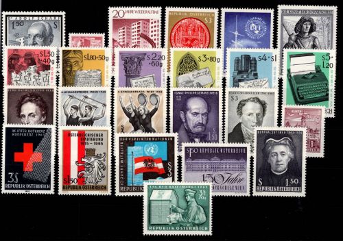 Österreich 1177-1200 postfrisch Jahrgang 1965 #DAO47