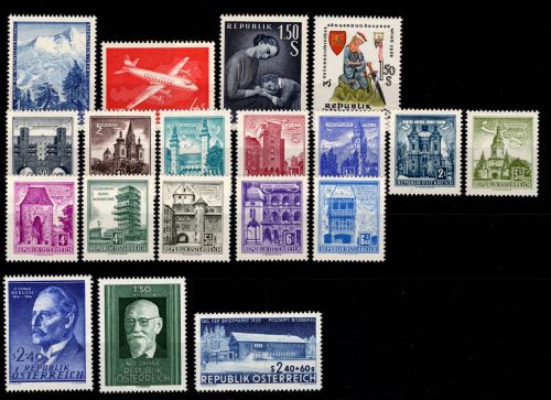 Österreich 1040-1058 postfrisch Jahrgang 1958 #DAO54