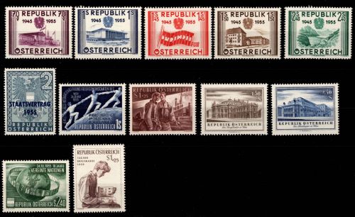 Österreich 1012-1023 postfrisch