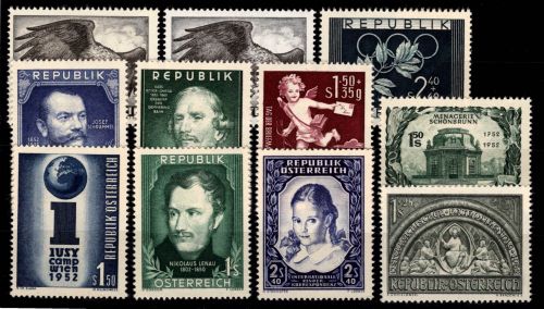 Österreich 968-980 postfrisch