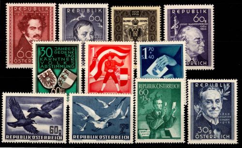 Österreich 948-958 postfrisch