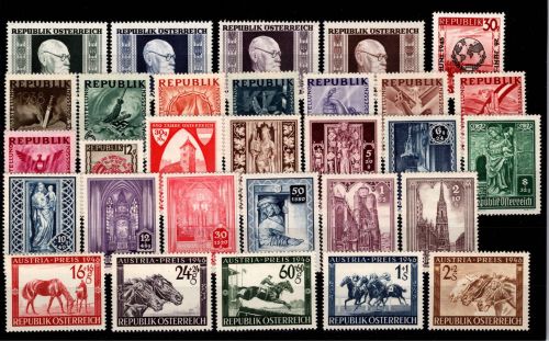 Österreich 771-800 postfrisch Jahrgang 1946 #DAO68