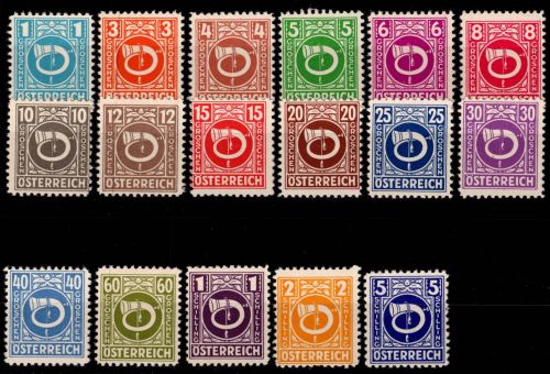 Österreich 721-737 postfrisch #DAO70