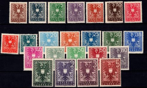 Österreich 697-715 postfrisch #DAO72