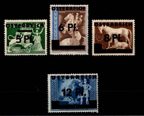 Österreich 664-667 postfrisch #DAO76