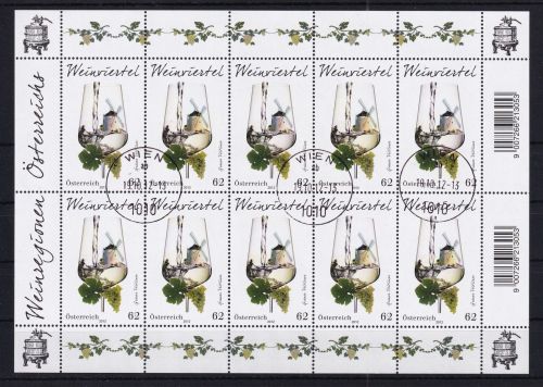 Österreich 3033 gestempelt als Kleinbogen #DAZ06