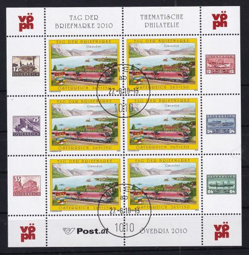 Österreich 2887 gestempelt als Kleinbogen #DAZ24