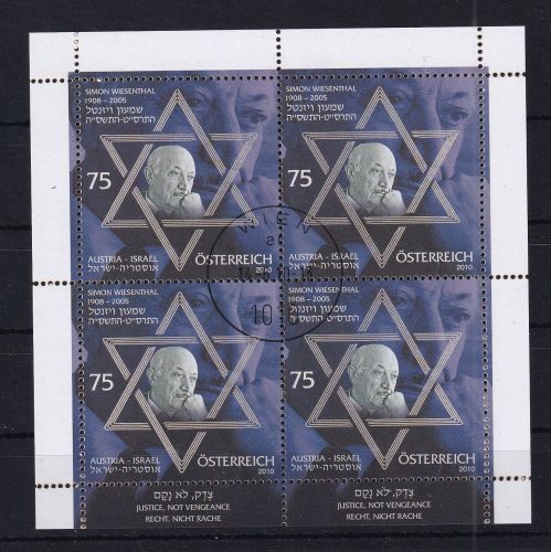 Österreich 2875 gestempelt als Kleinbogen #DAZ26