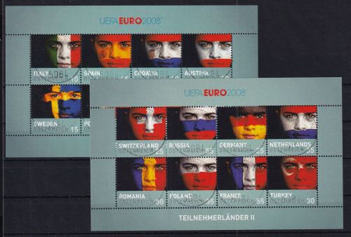 Österreich 2735-2750 gestempelt als Kleinbogen #DAZ43