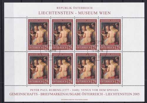 Österreich 2519 gestempelt als Kleinbogen #DAZ53