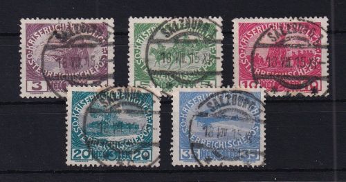 Österreich 180-184 gestempelt #DAV29