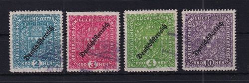 Österreich 243 - 246 gestempelt #DAV32
