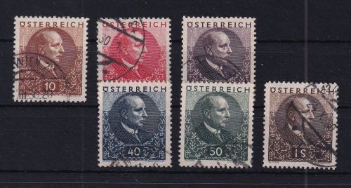 Österreich 512-517 gestempelt #DAV35