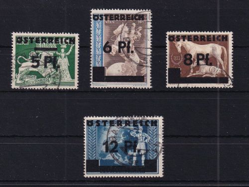 Österreich 664-667 gestempelt #DAV43