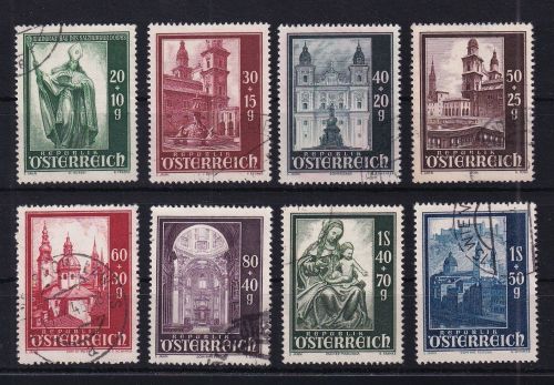 Österreich 885-892 gestempelt #DAV51