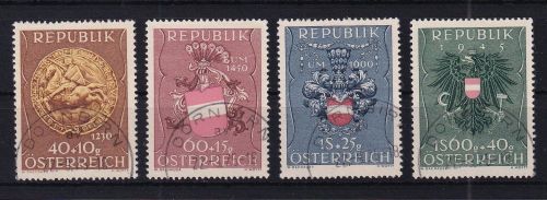 Österreich 937-940 gestempelt #DAV53