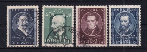 Österreich 934, 941, 942, 947 gestempelt #DAV54