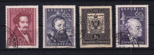 Österreich 948-951 gestempelt #DAV57