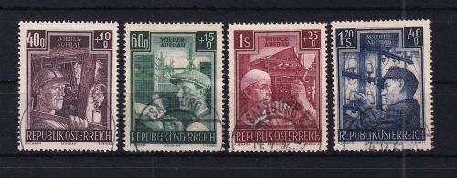 Österreich 960-963 gestempelt #DAV60