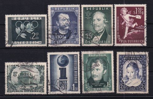 Österreich 969-976 gestempelt #DAV63