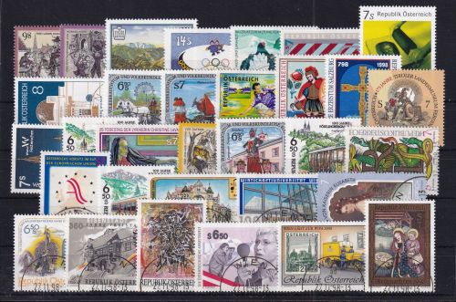 Österreich Jahrgang 1998 gestempelt #DAV76