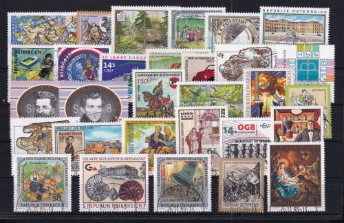 Österreich Jahrgang 1999 gestempelt #DAV77