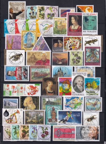 Österreich Jahrgang 2007 gestempelt #DAV85