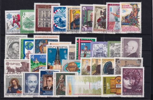 Österreich Jahrgang 1982 gestempelt #DAV89