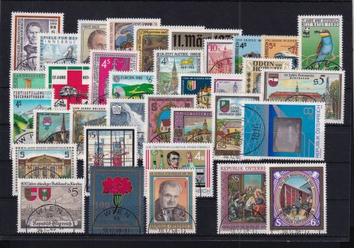 Österreich Jahrgang 1988 gestempelt #DAV95