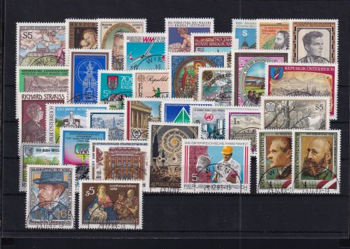 Österreich Jahrgang 1989 gestempelt #DAV96