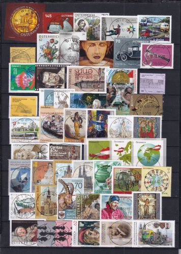 Österreich Jahrgang 2012 gestempelt #DAW02