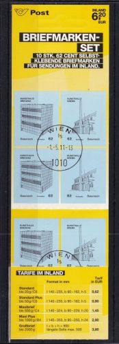 Österreich MH 0-7 gestempelt selbstklebend #DAW10